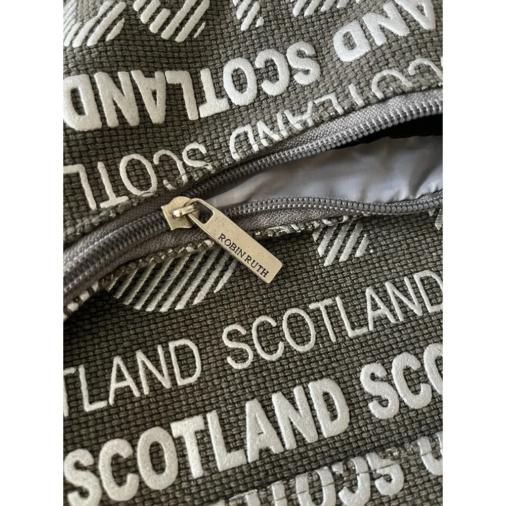 Robin Ruth Julia Cotton Slouched Hobo Shoulder Tote Bag Scotland